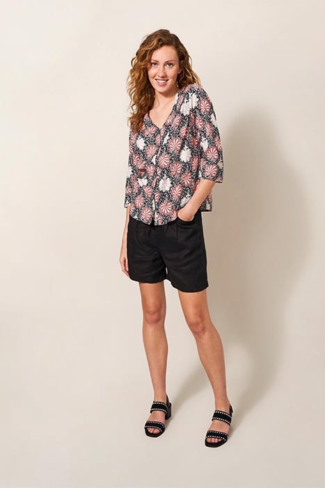 RAE COTTON TOP PINK PRINTED 1