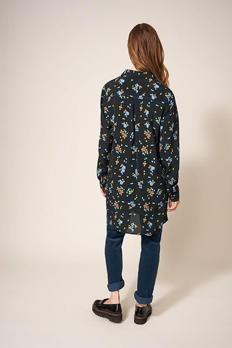 DANIKA SHIRT TUNIC BLACK 2