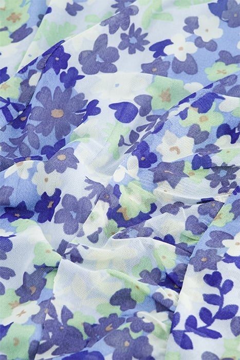 BOBO FRILL SKIRT RIAD BLUE/HOLY GUACA 4