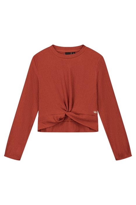 BIANCA TOP TERRACOTTA RED 1