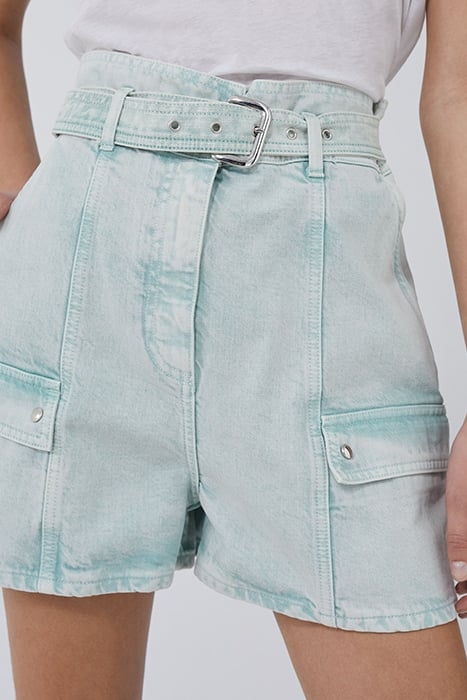 LIGO SHORT IN LIGHT GREEN 4