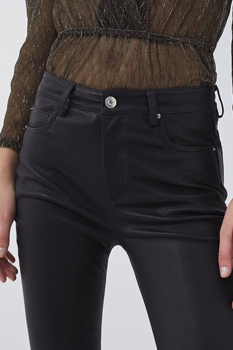 LAVY LEATHER PANT IN BLACK 4