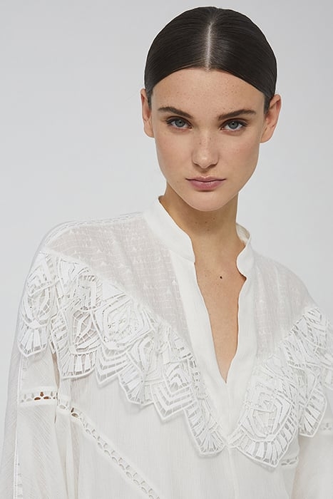 DOVY DRESS IN ECRU 5