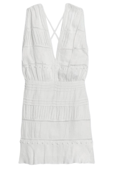 PAVI DRESS IN ECRU 3