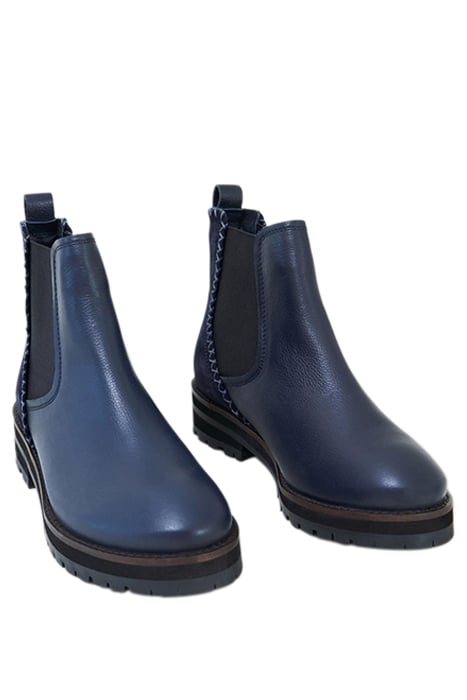ESME LEATHER CHEEA BOOT DARK NAVY 2