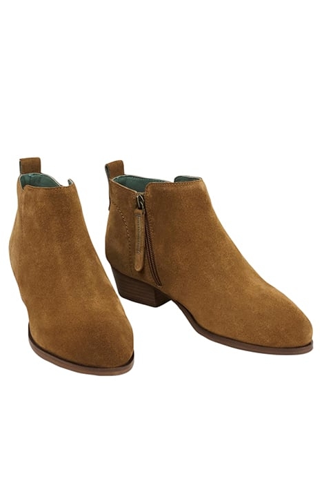 WILLOW SUEDE ANKLE BOOT DARK TAN 2