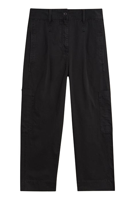 CARLIE WIDE LEG CARGO TROUSER PURE BLACK 3