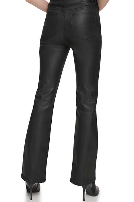 COATED DENIM SPLIT H BLACK 2