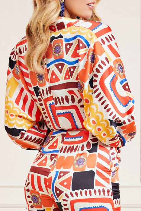 CARNIVALE TOP BLOUSE PRINT 2