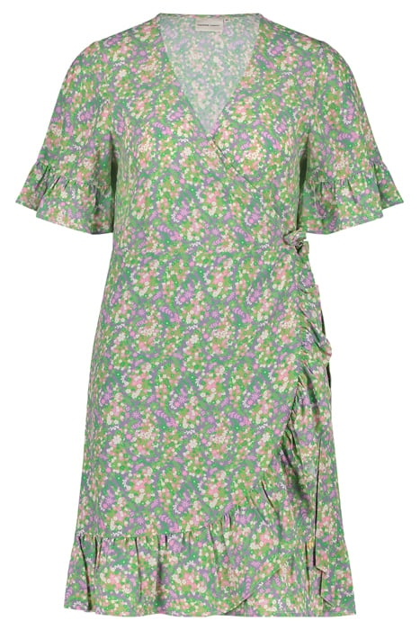 SAVINA DRESS LOVENDER/PARAKEET 4