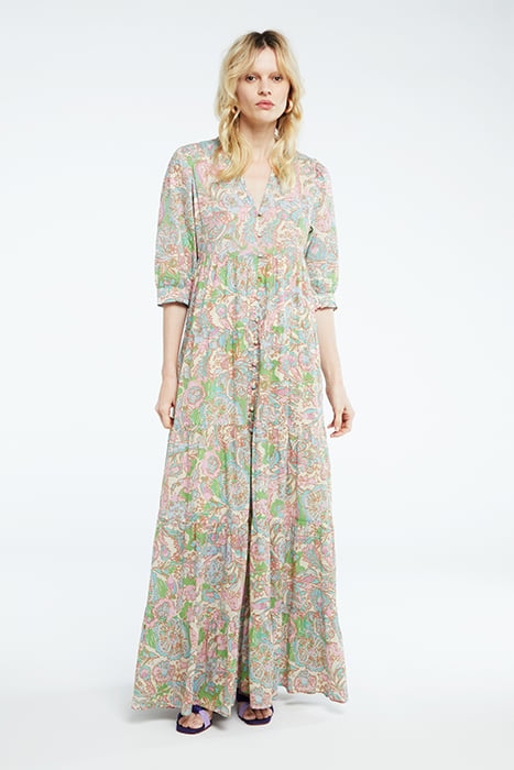 CALA DRESS SANDY BEACH/PINK CAN 1