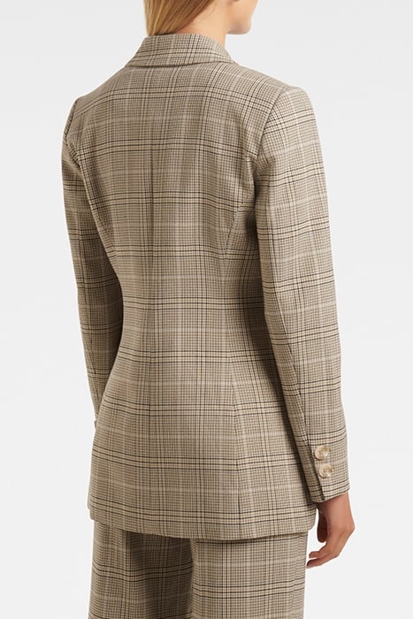 FIONA CHECK DOUBLE BREASTED BLAZER CHECK 2