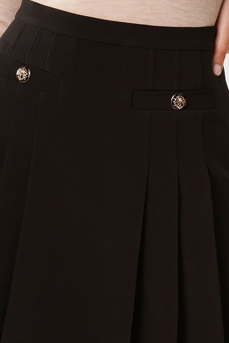 JESSICA MINI BUTTON KILT BLACK 6