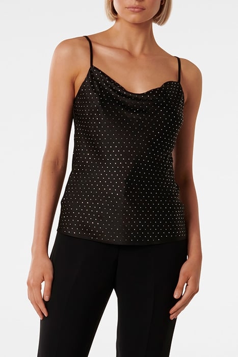 ROSIE DIAMANTE CAMI BLACK 1
