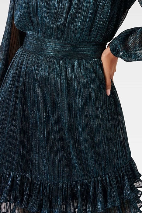 GOLDIE PETITE PLISSE MINI TEAL 6