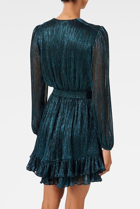 GOLDIE PETITE PLISSE MINI TEAL 2