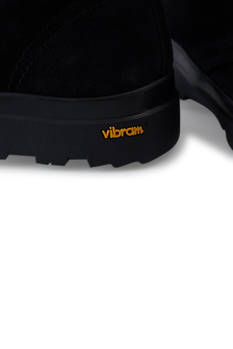 HIGH TOP SHOES BLACK 7