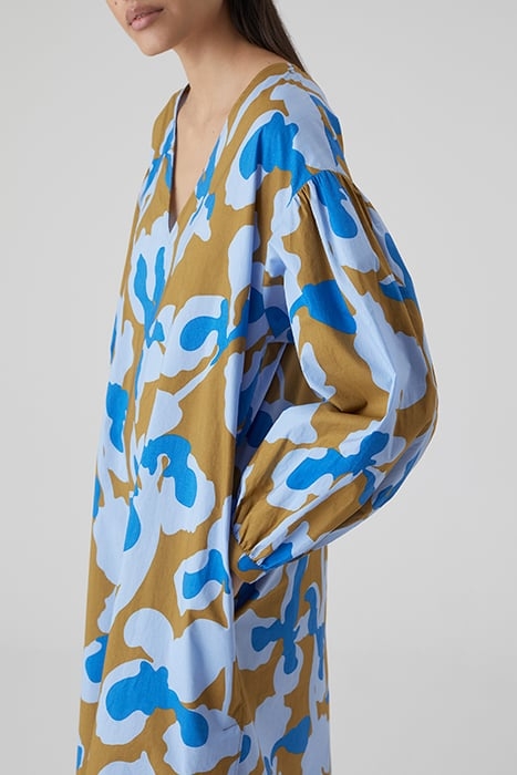 PUFF SLEEVE DRESSES OCEANIC BLUE 5