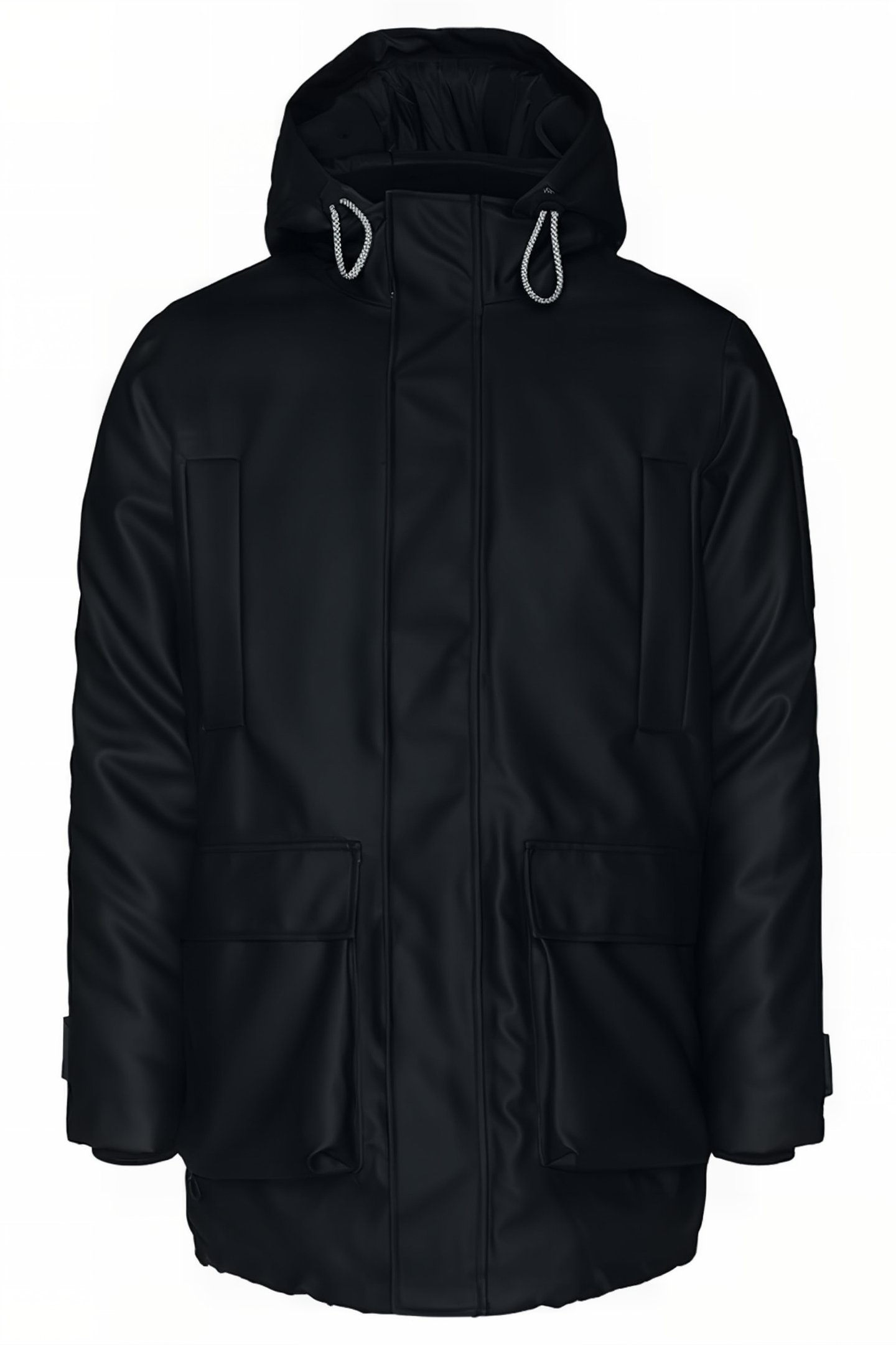 UNISEX GLACIAL PARKA BLACK 1