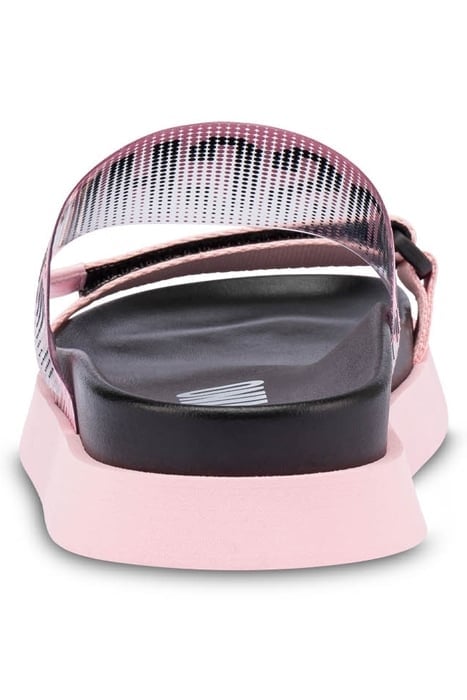 DEGRADÉ LOGO BAND SANDALS PINK 3