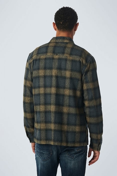 OVERSHIRT BUTTON CLOSURE CHECK ARMY 2