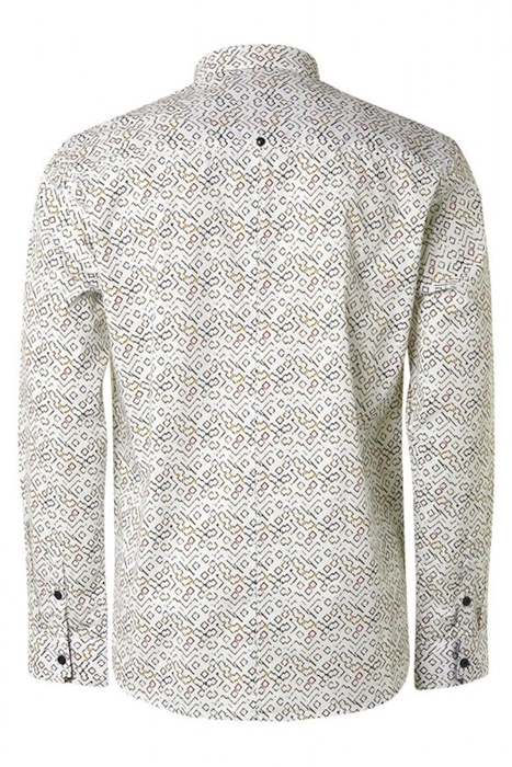 SHIRT STRETCH ALLOVER PRINTED WHITE 5