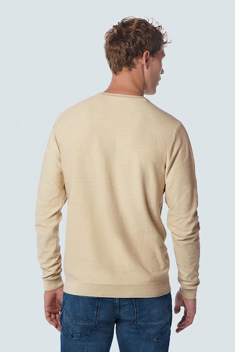 PULLOVER CREWNECK JACQUARD WITH CONTRAST COLOUR INSIDE LIGHT 2
