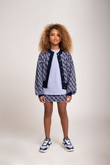 TWIGGY CARDIGAN VIOLET 1