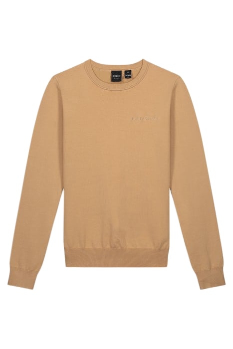 GREN KNIT SWEATER ICED COFFEE 1