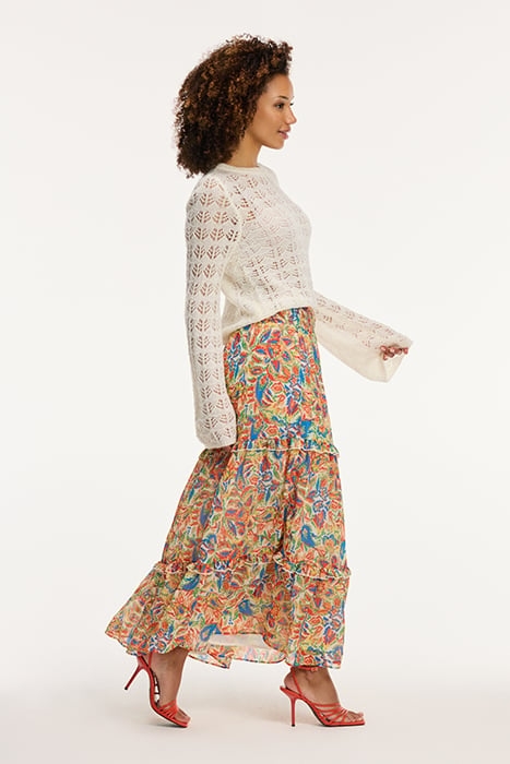 LADIES HOLLY SWEATER LIGHT KIT WHITE 8