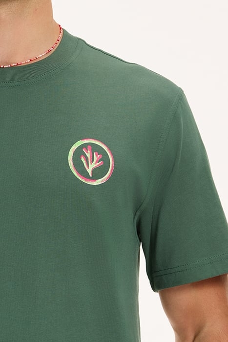 MEN DOWN TO EARTH T-SHIRT CILANTRO GREEN 7