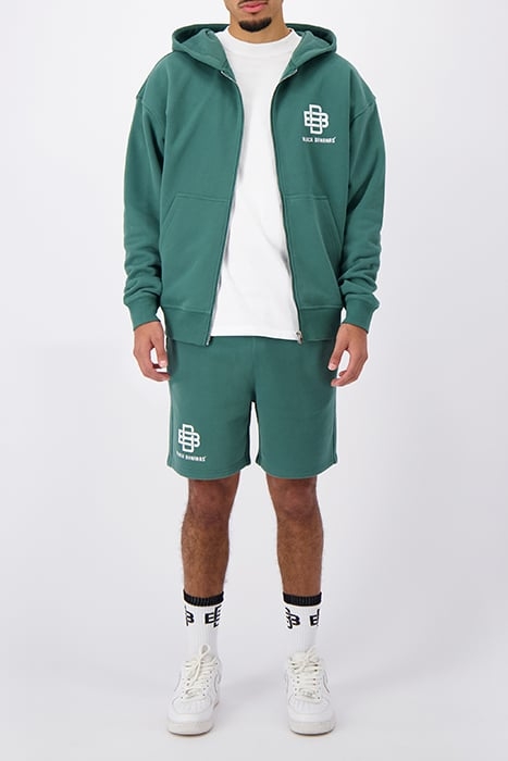 CITY ZIPPER HOODIE GREEN 4