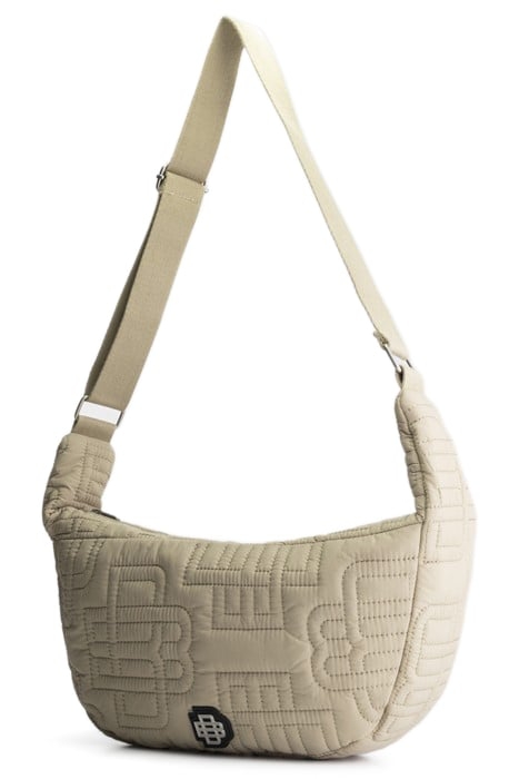 MONOGRAM QUILTED SLING BAG BROWN 1