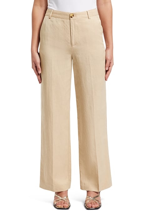 EDIE - HIGH RISE WIDE LEG TROUSERS MOCCA 1