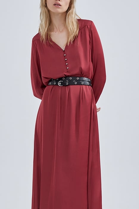 CAMELIA JAPANESE POLYESTER LONG DRESS 4