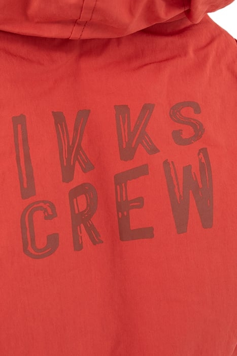 BABY BOYS’ ORANGE FUR-LINED PARKA WITH PRINT ON BACK 7