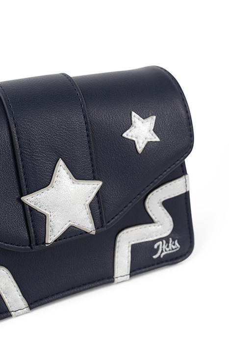 GIRLS’ NAVY HANDBAG WITH SILVER STARS 4