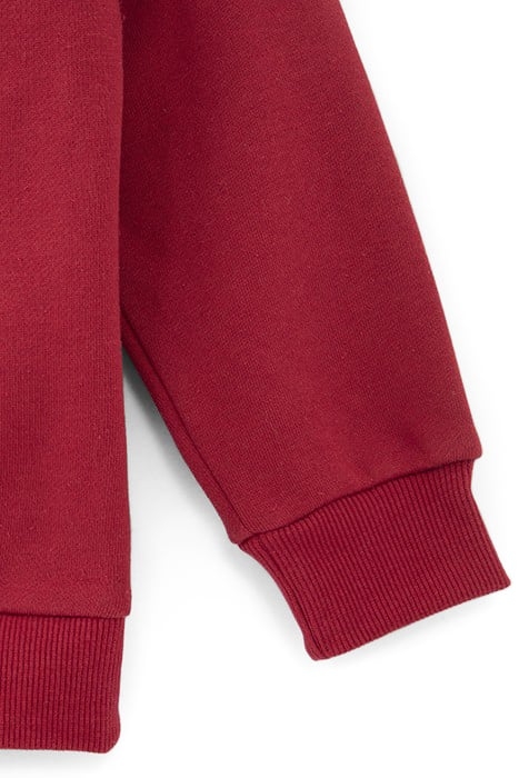 BOYS’ DARK RED HOODIE WITH XL EMBROIDERY 4