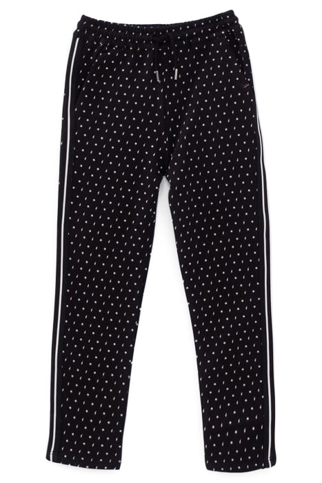 GIRLS’ BLACK JOGGERS WITH LIGHTNING STAR PRINT 1