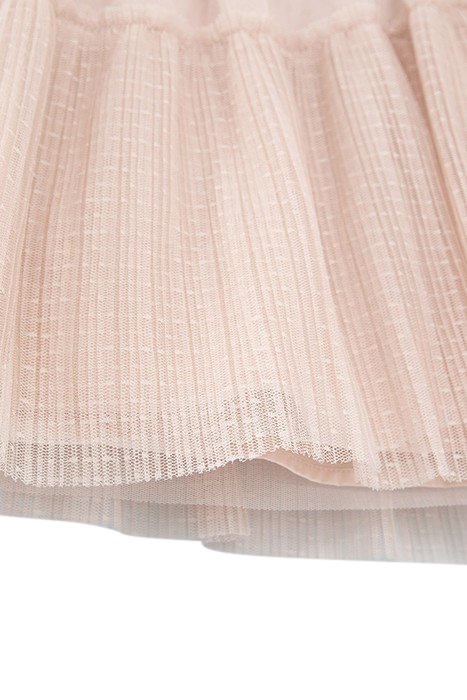 GIRLS’ BEIGE TULLE SKIRT 6