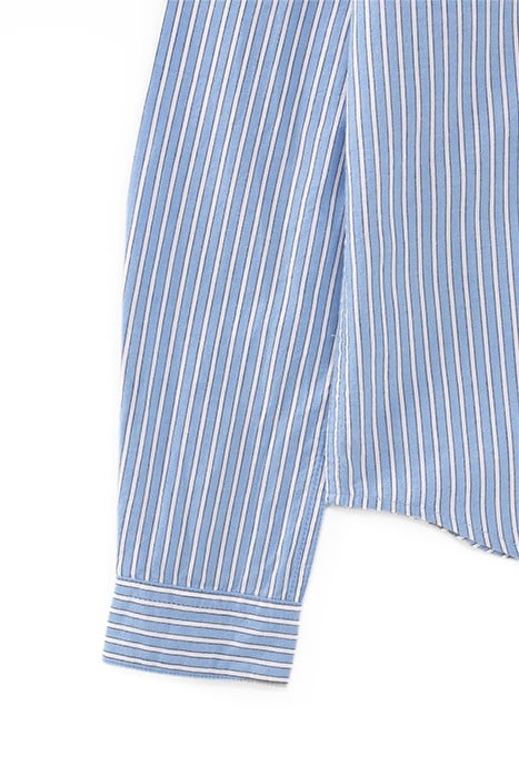 BOYS’ ECRU SHIRT WITH BLUE STRIPES 4