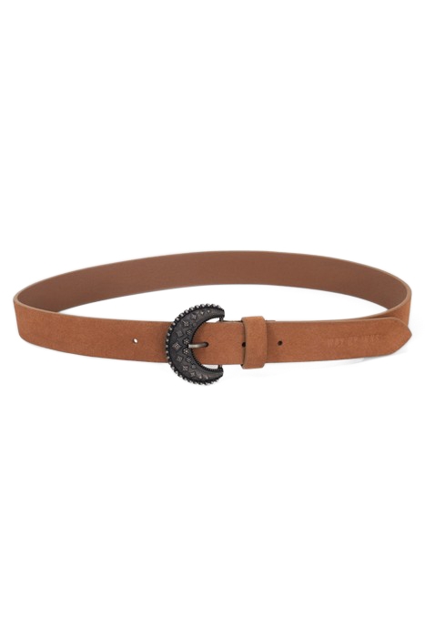 GIRLS’ CAMEL SUEDE BELT WITH DECORATIVE BUCKLE 3