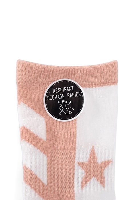 GIRLS’ BEIGE/ECRU SPORT LAB SOCKS 6