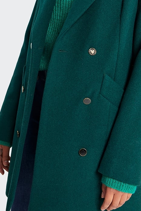 IMPERIAL GREEN PEA COAT-STYLE COAT 7