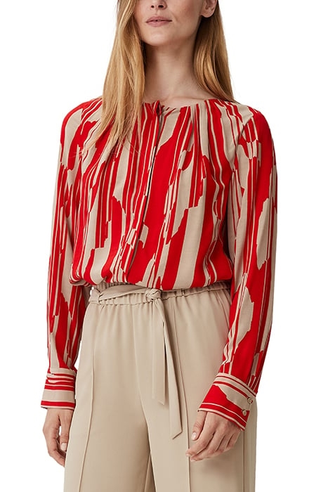 COMMA BLOUSES RED 1