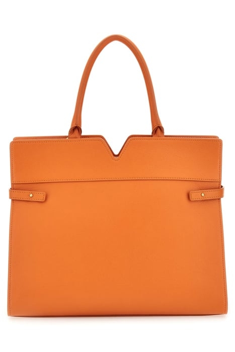 MEDIUM SATCHEL CONTR SUPERLATIVE TOTE BAG ORANGE 2