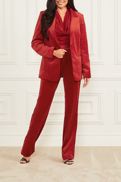 LILLI BLAZER LACQUER RED 3