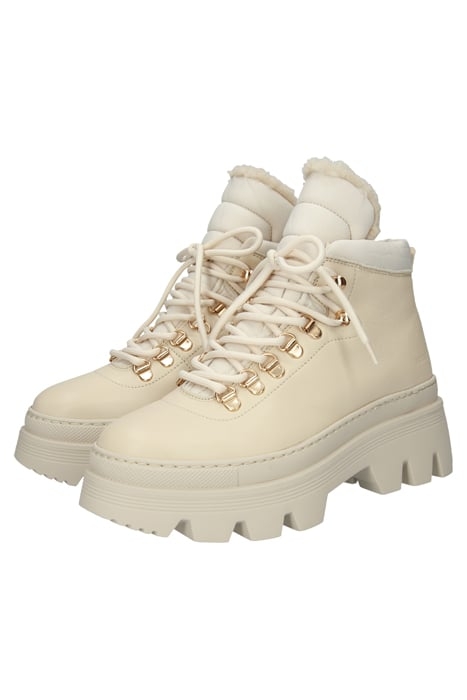 BLACKSTONE - SAGA - AL405 ALMOND MILK - LACE-UPS 6