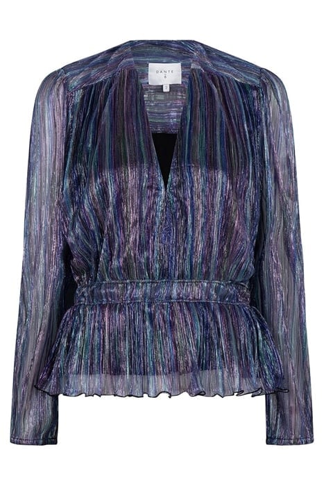 ORIANA PLISSÉ TOP MULTICOLOUR 3