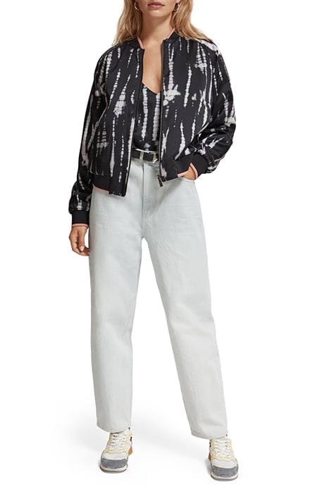 THE TIDE HIGH RISE BALLOON FIT JEANS – ROYAL BLUE 3